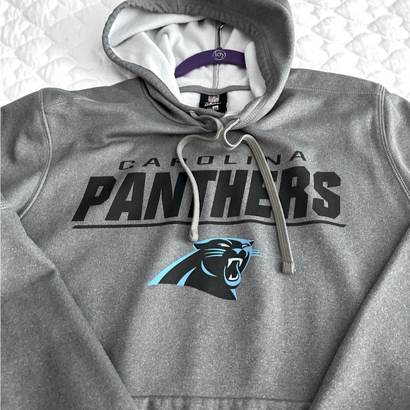 “SOLD” NFL TEAM APPAREL NEW ERA COMBINE AUTHENTIC CAROLINA PANTHERS HOODIE - Picture 2 of 5